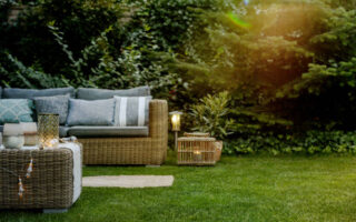 Schöne Gartenausstattung