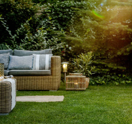 Schöne Gartenausstattung